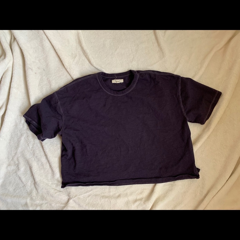 Madewell comfy crop top